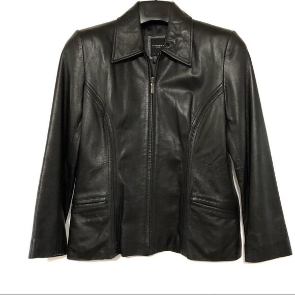 Colebrook Classics. 100% Leather Jacket Womens